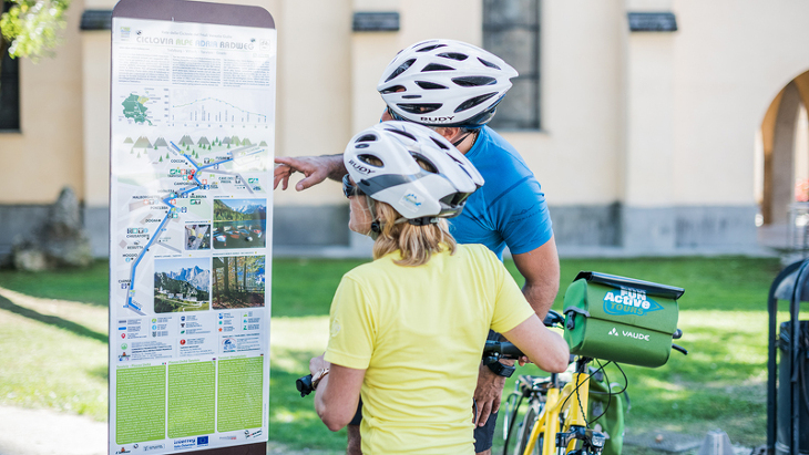 große geschenkschleife für fahrrad